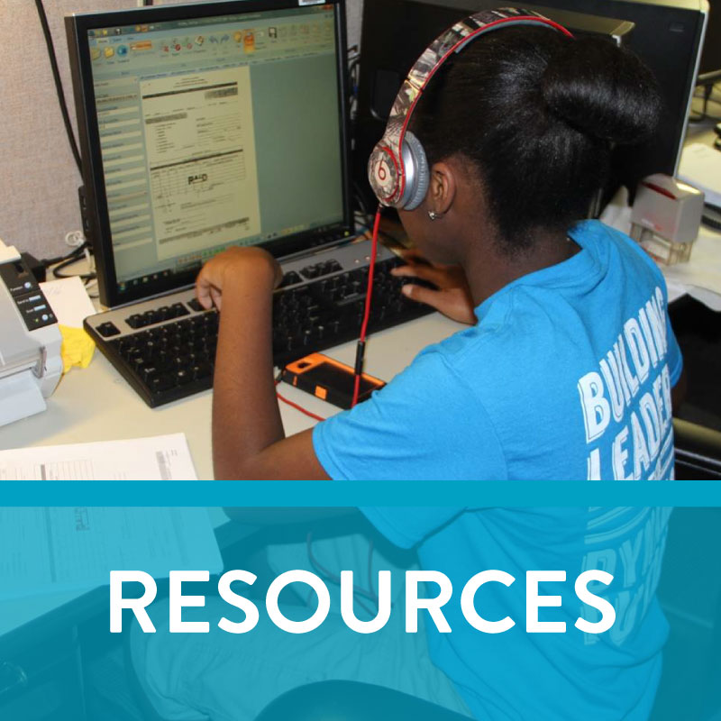 Resources Button